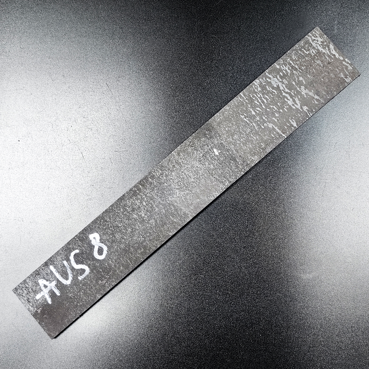 Заготовка для ножа из стали AUS-8 размеры: 250х40х3 мм